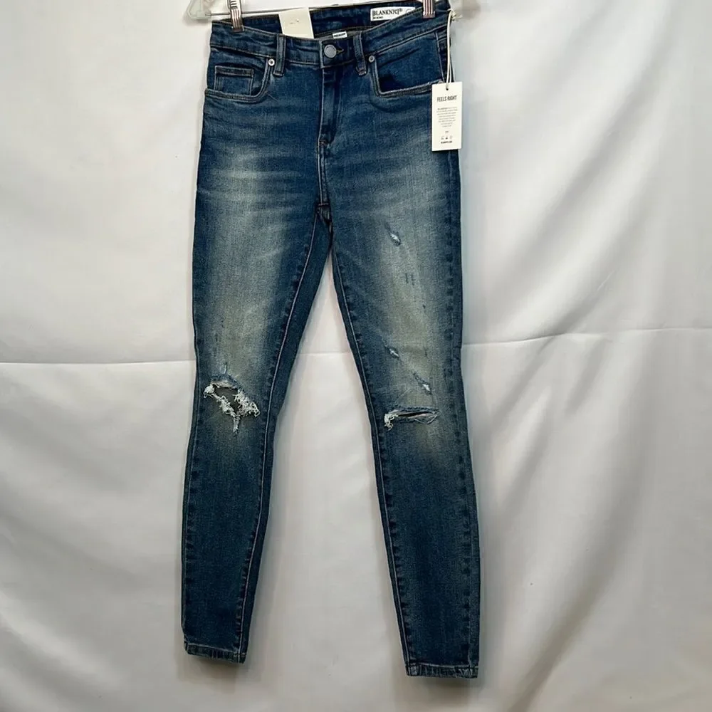 Blank NYC the Bond Mid-rise Skinny Jeans size 25 NWT